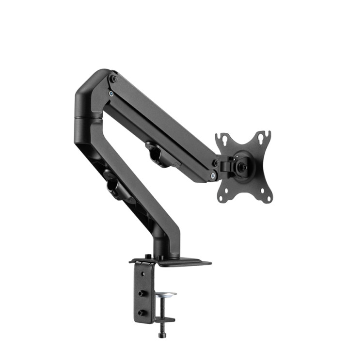 Стойка за монитор Neomounts FPMA-D650BLACK, 17"-27", VESA 75x75-100x100, газов амортисьор, черна - 16