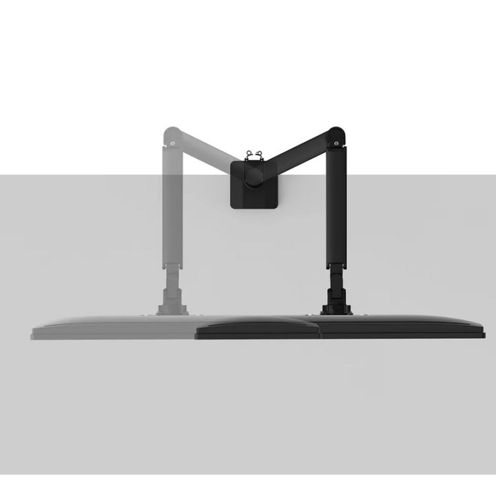 Стойка за монитор Neomounts Next Slim DS70-250BL1, 17"-35", VESA 75x75-100x100, газова пружина, черна - 17
