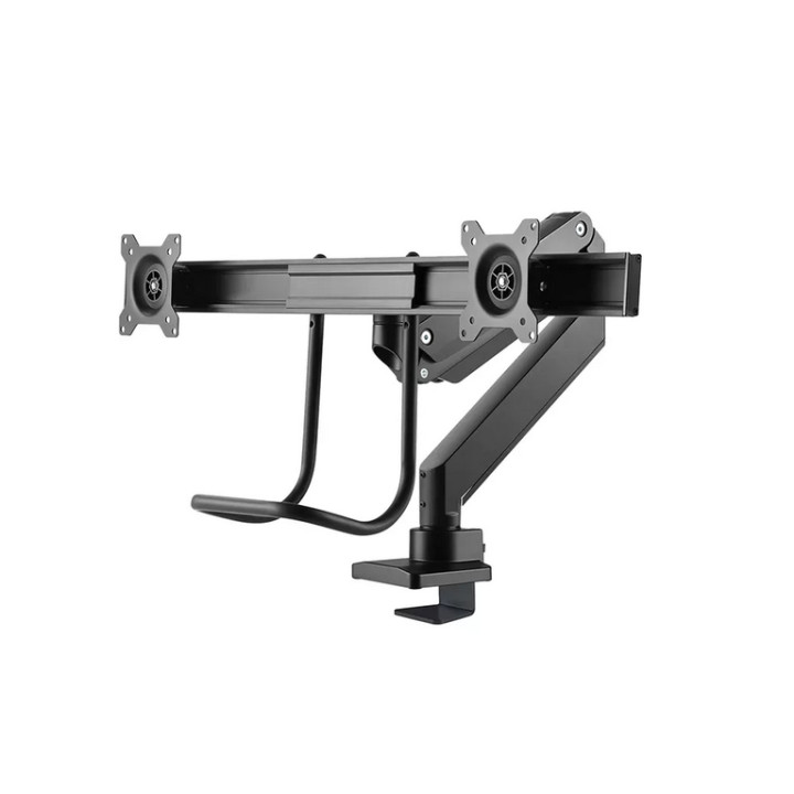 Стойка за монитори Neomounts NM-D775DXBLACK, 10-32", 2 екрана, газова пружина, VESA 75x75-100x100 - NM-D775DXBLACK - 5