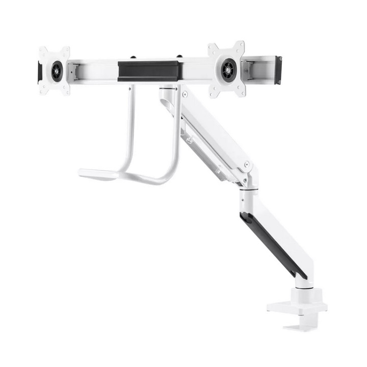 Стойка за монитор Neomounts NM-D775DXWHITE, 10-32", двойна, газов амортисьор, VESA 100x100, бяла - NM-D775DXWHITE - 6