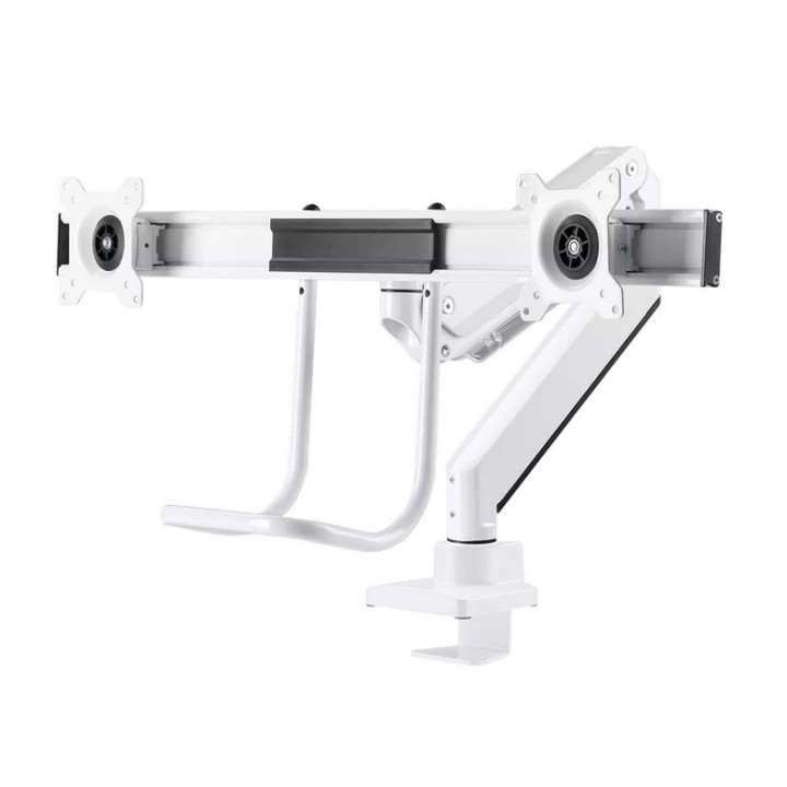 Стойка за монитор Neomounts NM-D775DXWHITE, 10-32", двойна, газов амортисьор, VESA 100x100, бяла - NM-D775DXWHITE - 7
