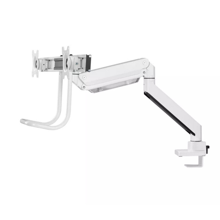 Стойка за монитор Neomounts NM-D775DXWHITE, 10-32", двойна, газов амортисьор, VESA 100x100, бяла - NM-D775DXWHITE - 8