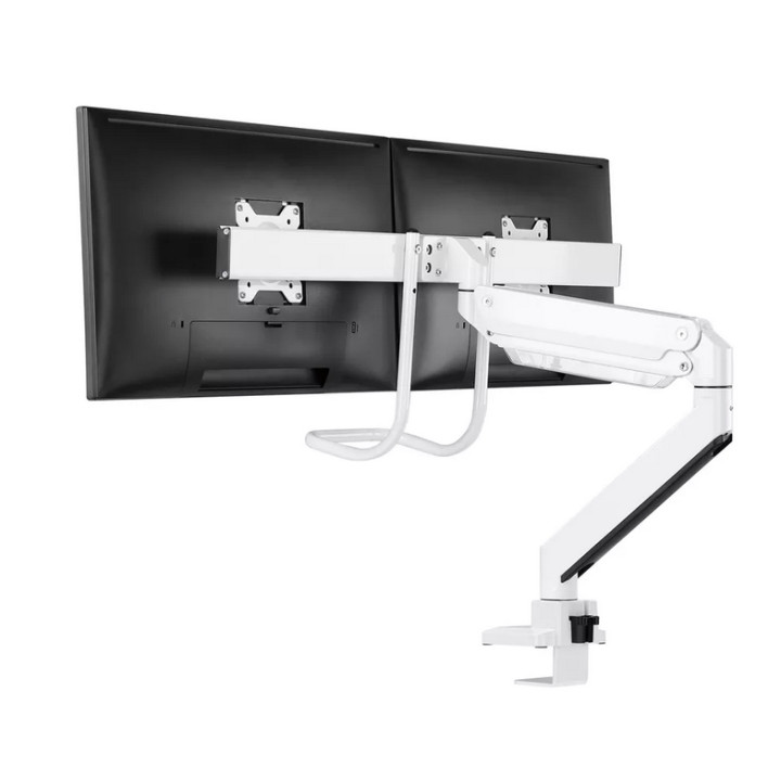 Стойка за монитор Neomounts NM-D775DXWHITE, 10-32", двойна, газов амортисьор, VESA 100x100, бяла - NM-D775DXWHITE - 9
