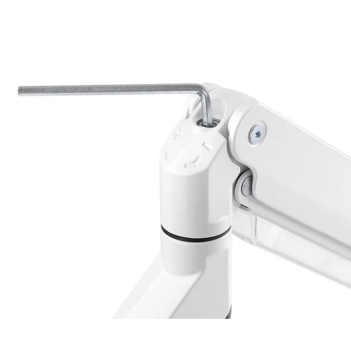 Стойка за монитор Neomounts NM-D775DXWHITE, 10-32", двойна, газов амортисьор, VESA 100x100, бяла - NM-D775DXWHITE - 13