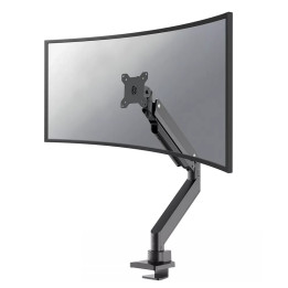 Стойка за монитор Neomounts NM-D775BLACKPLUS, 10-49", газова пружина, VESA 75x75-100x100, въртене 360°, наклон -45°/+45° - 1