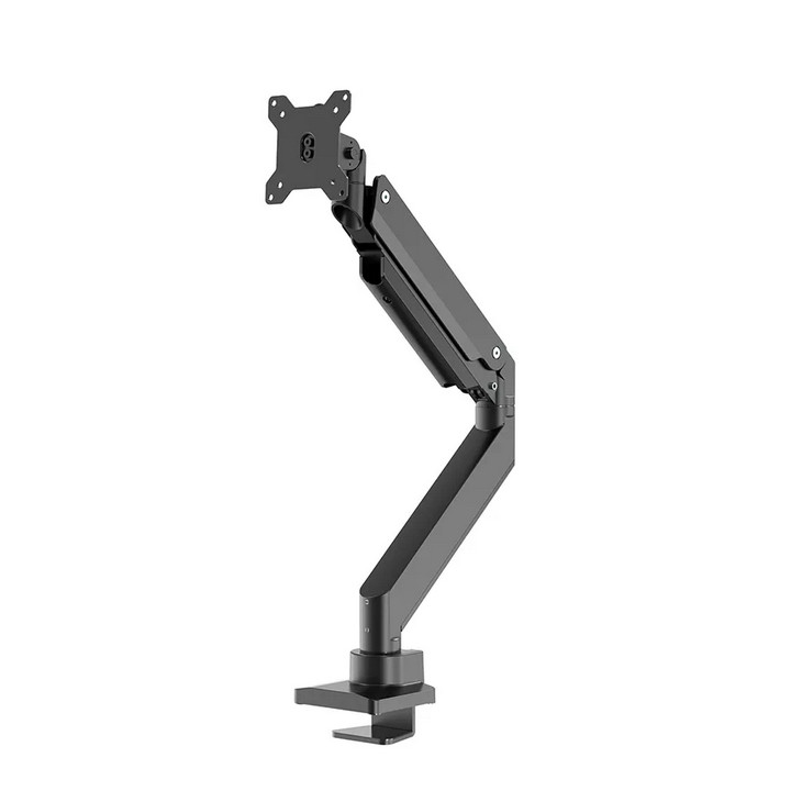 Стойка за монитор Neomounts NM-D775BLACKPLUS, 10-49", газова пружина, VESA 75x75-100x100, въртене 360°, наклон -45°/+45° - 2