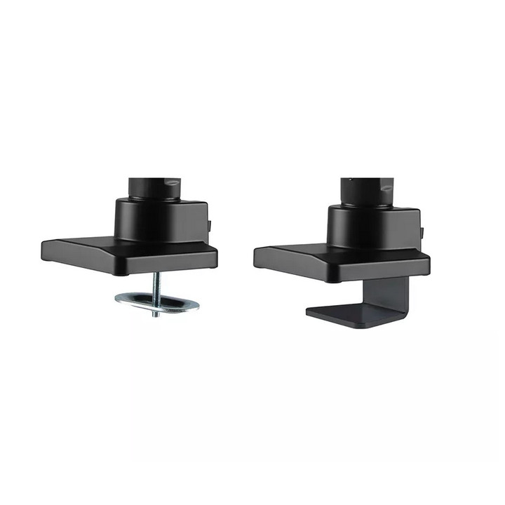 Стойка за монитор Neomounts NM-D775BLACKPLUS, 10-49", газова пружина, VESA 75x75-100x100, въртене 360°, наклон -45°/+45° - 9