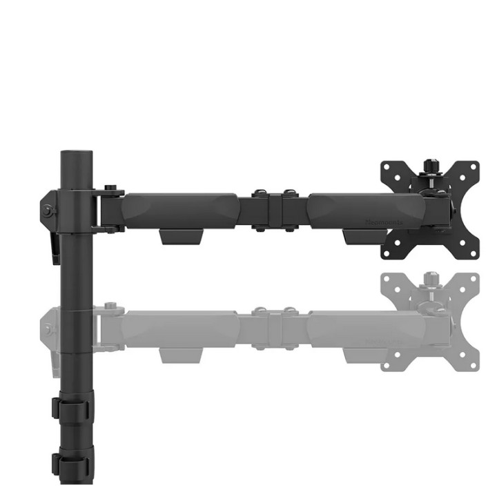 Стойка за монитор Neomounts Nero DS60-600BL1, 10"-32", VESA 75x75-100x100, до 8kg, регулируема височина/наклон/въртене - 6