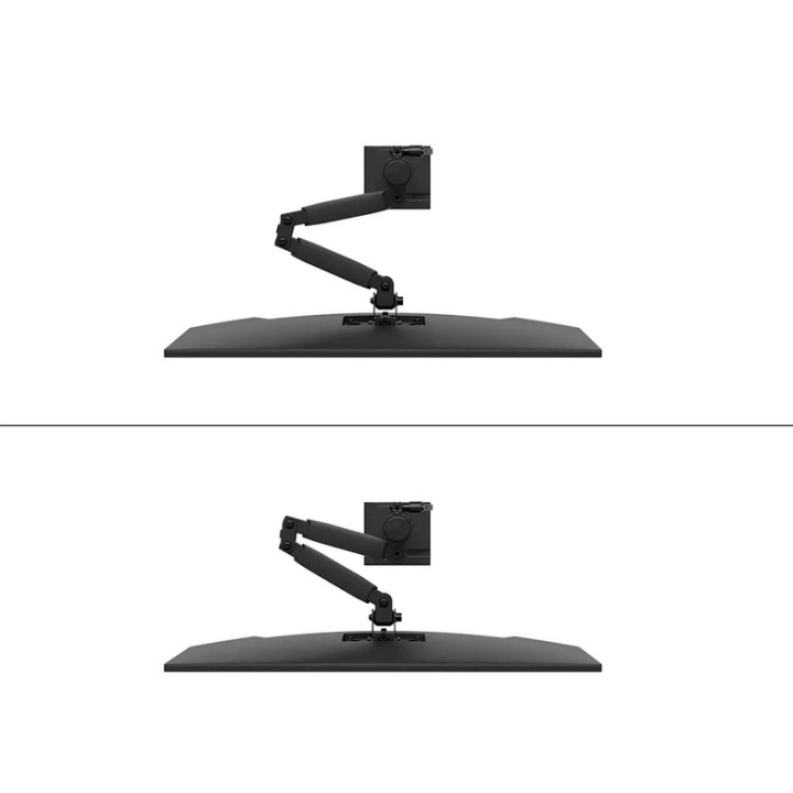 Стойка за монитор Neomounts Nero DS60-600BL1, 10"-32", VESA 75x75-100x100, до 8kg, регулируема височина/наклон/въртене - 7