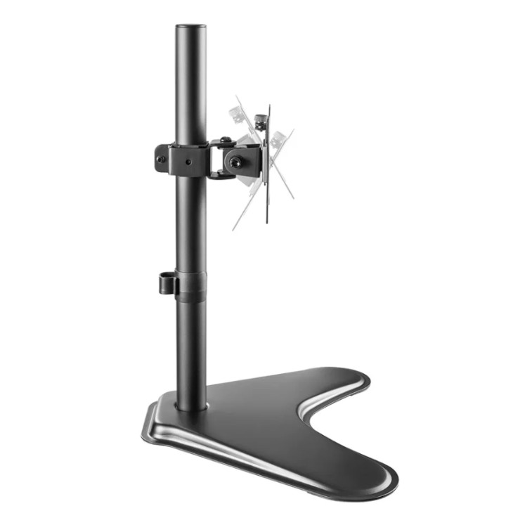 Стойка за монитор Neomounts FPMA-D550SBLACK, 13"-32", VESA 100x100, до 8kg, въртене 360°, черна - 8