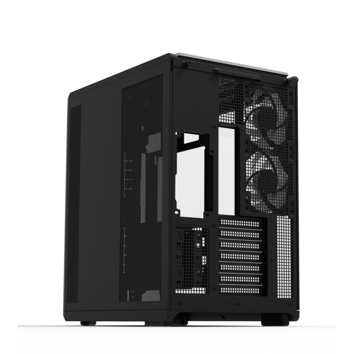 Кутия ZALMAN P60, ATX Mid-Tower, Tempered Glass, 5x120mm ARGB вентилатора - P60 BLACK - 13