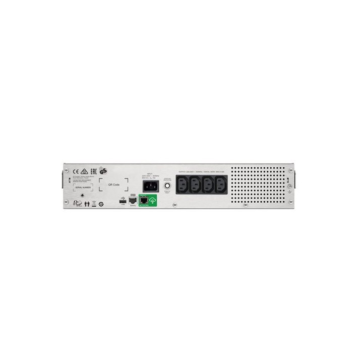 Токозахранващо устройство APC Smart-UPS C 1000VA LCD RM 2U 230V with SmartConnect + Easy-UPS BV 650VA - SMC1000I-2UC_BV650I - 5