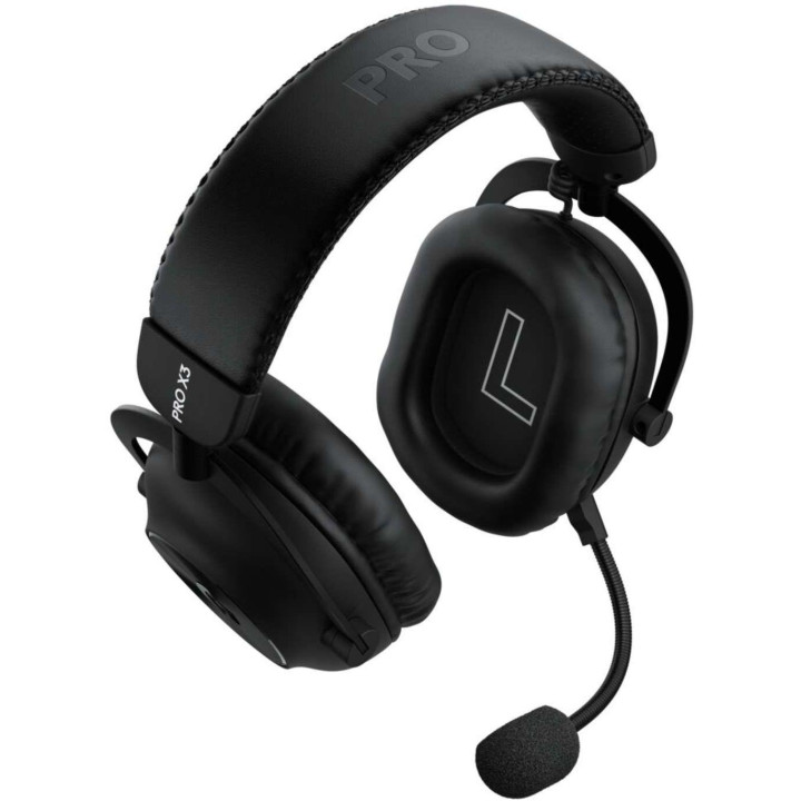 Безжични геймърски слушалки Logitech PRO X3 Lightspeed, 50mm драйвери, 20Hz-20kHz, USB/3.5mm - 981-001740 - 14