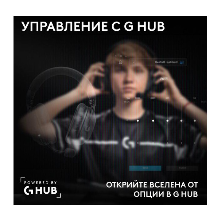 Безжични геймърски слушалки Logitech PRO X3 Lightspeed, Бели - 981-001748 - 9