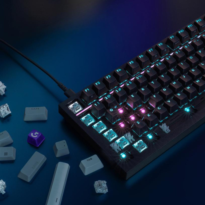 Механична геймърска клавиатура Logitech G316 X 75, Hot-Swappable Tactile Switch, RGB подсветка, USB - 920-014281 - 6