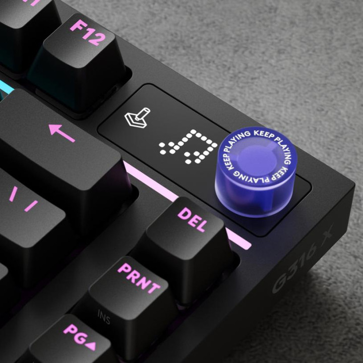 Механична геймърска клавиатура Logitech G316 X 75, Hot-Swappable Tactile Switch, RGB подсветка, USB - 920-014281 - 7