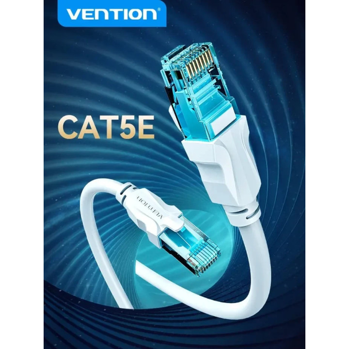 Кабел LAN Vention UTP Cat5e, 30m, 1000Mbps, Екраниран, Сив - VAP-A10-S3000 - 11