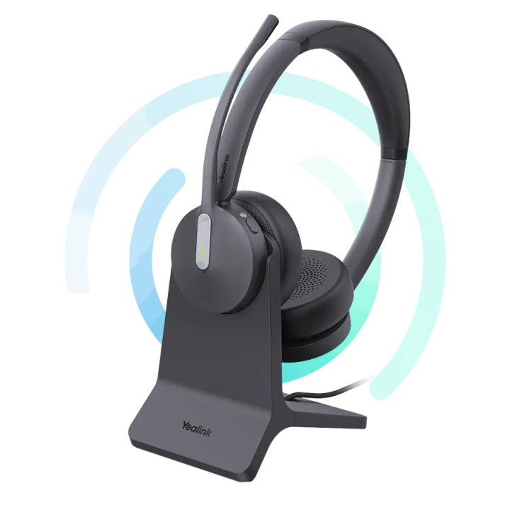 Безжични слушалки Yealink BH70 Dual Teams, Bluetooth, USB-C/A, с BT51C донгъл - 1208703 - 2