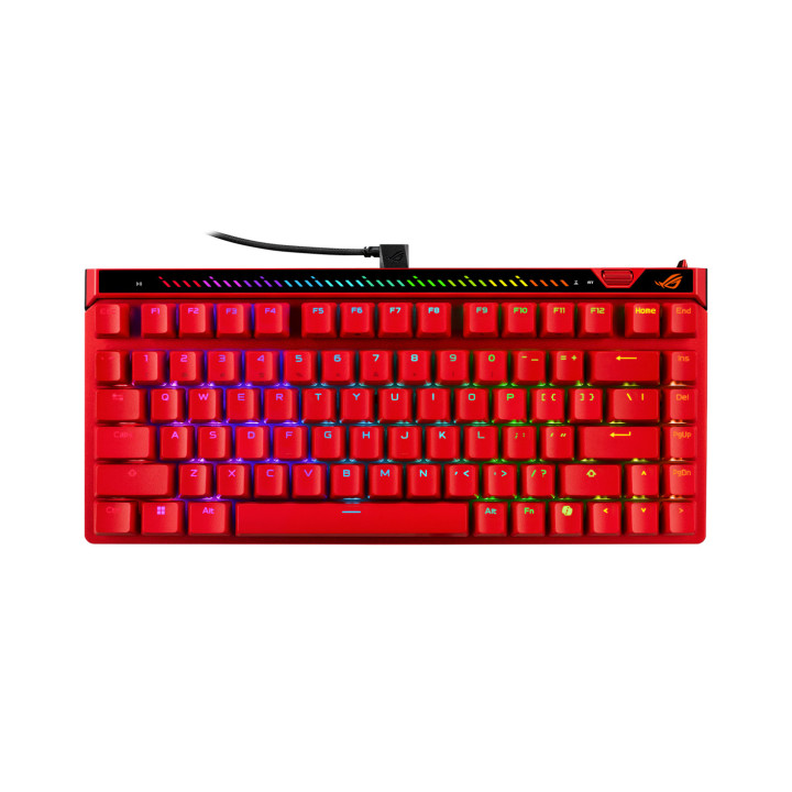 Механична геймърска клавиатура ASUS ROG Falchion Ace 75 HE, Red Switch, RGB, PBT Keycaps - 90MP047H-BKUA60 - 1