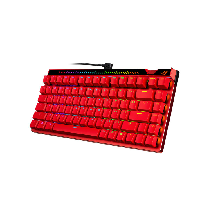 Механична геймърска клавиатура ASUS ROG Falchion Ace 75 HE, Red Switch, RGB, PBT Keycaps - 90MP047H-BKUA60 - 4