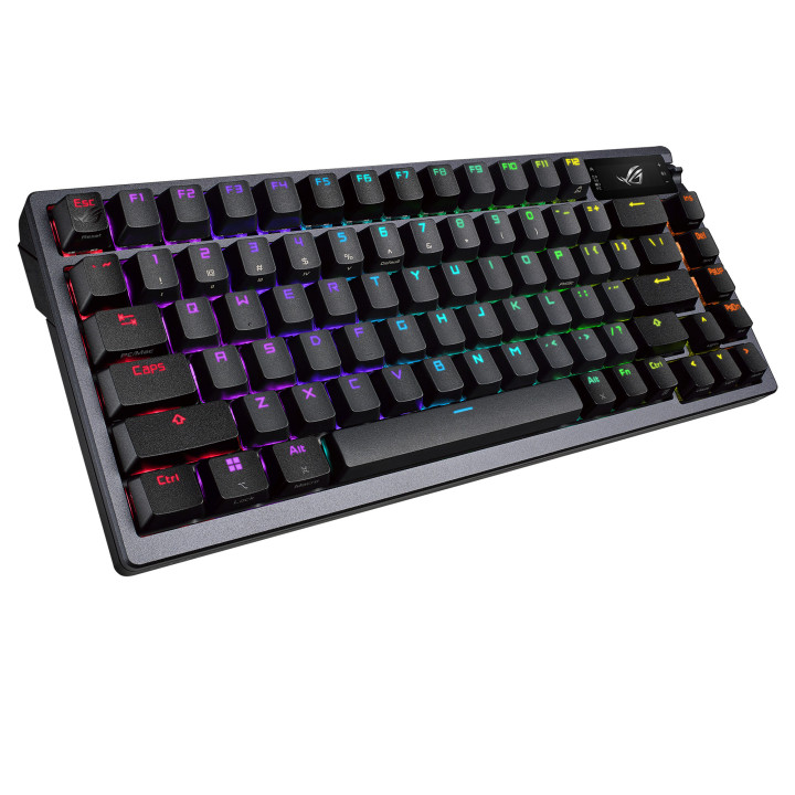 Безжична механична геймърска клавиатура ASUS ROG Azoth, ROG NX Red суичове, RGB подсветка - 90MP0316-BKUA01 - 5