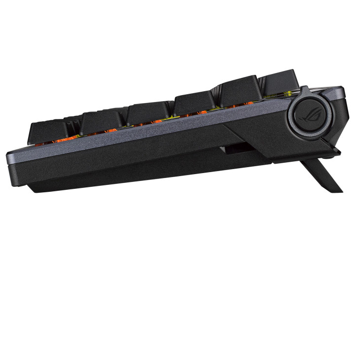 Безжична механична геймърска клавиатура ASUS ROG Azoth, ROG NX Red суичове, RGB подсветка - 90MP0316-BKUA01 - 9