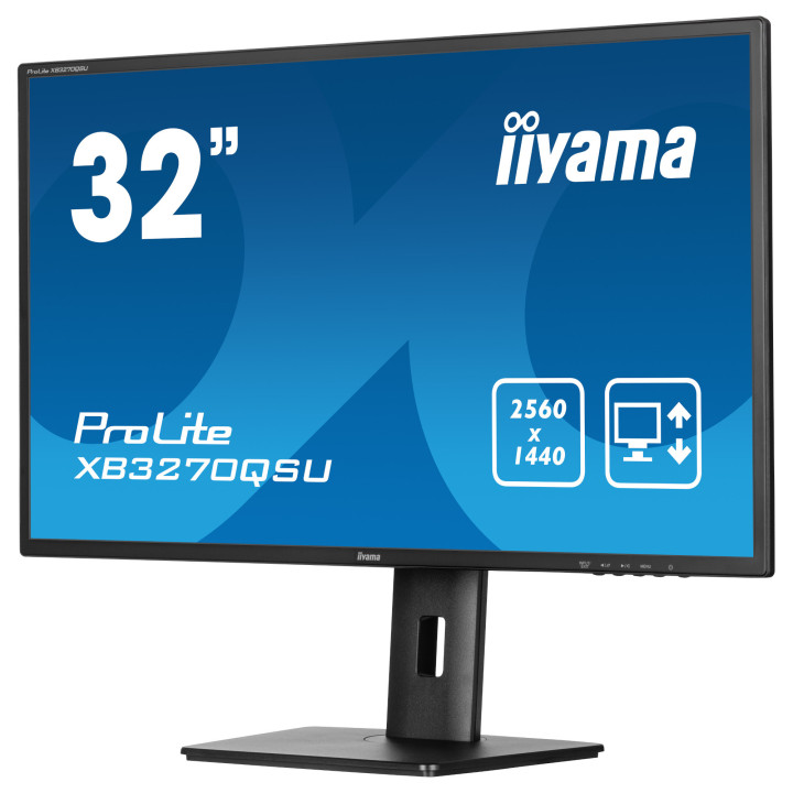 Монитор IIYAMA XB3270QSU-B1, 31.5" WQHD IPS 100Hz - 3