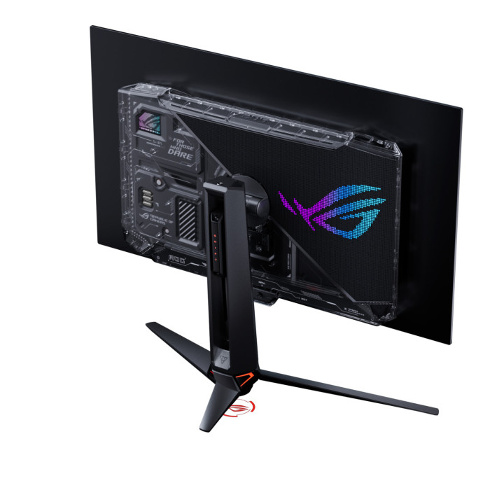 Монитор ASUS ROG Swift OLED PG32UCWM, 32" OLED 4K 240Hz/FHD 480Hz, 0.03ms, G-Sync Compatible - 90LM0DN0-B01971 - 3
