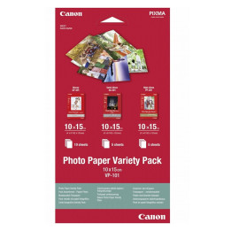 Фото хартия Canon Photo Paper Variety Pack 10x15cm VP-101 - 0775B078AA