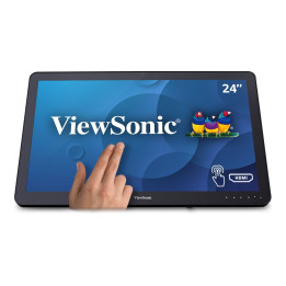Монитор VIEWSONIC TD2430, 24" Full HD VA Touch, 10-Point Multi-Touch, VGA/HDMI/DP, USB Hub - 1