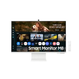 Монитор Samsung 32FM801, 32" (81.28 cm) VA Smart 4K UHD (3840x2160), SlimFit camera, Bluetooth 4.2, Wi-Fi 5, USB-C 65W, 2x HDMI,