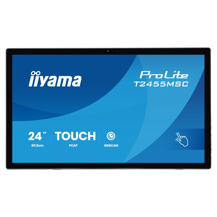 Монитор IIYAMA T2455MSC-B2, 23.8" Full HD IPS 120Hz Touch - T2455MSC-B2 - 1