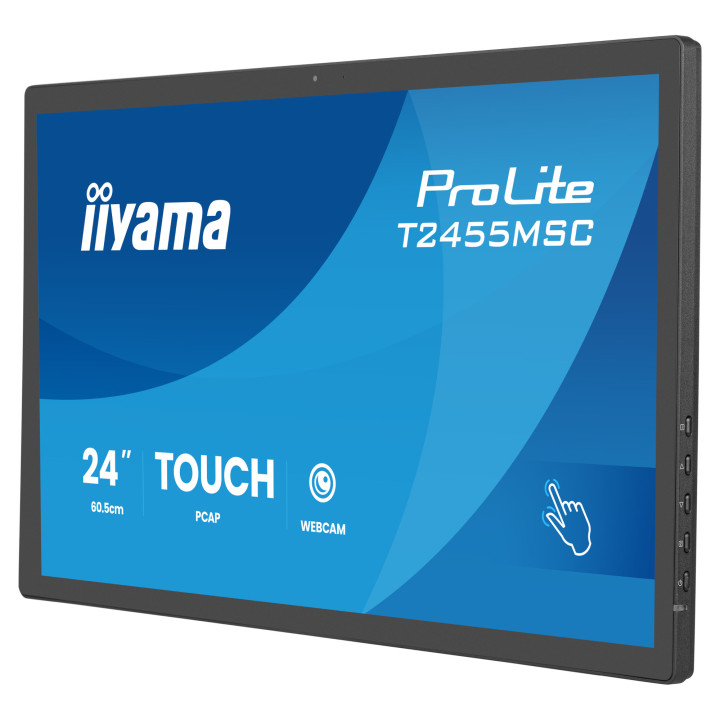 Монитор IIYAMA T2455MSC-B2, 23.8" Full HD IPS 120Hz Touch - T2455MSC-B2 - 3