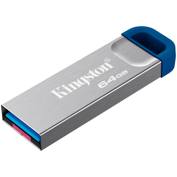 USB флаш памет Kingston DataTraveler Kyson, 64GB USB 3.2 Gen 1 - DTKNG2/64GB - 2