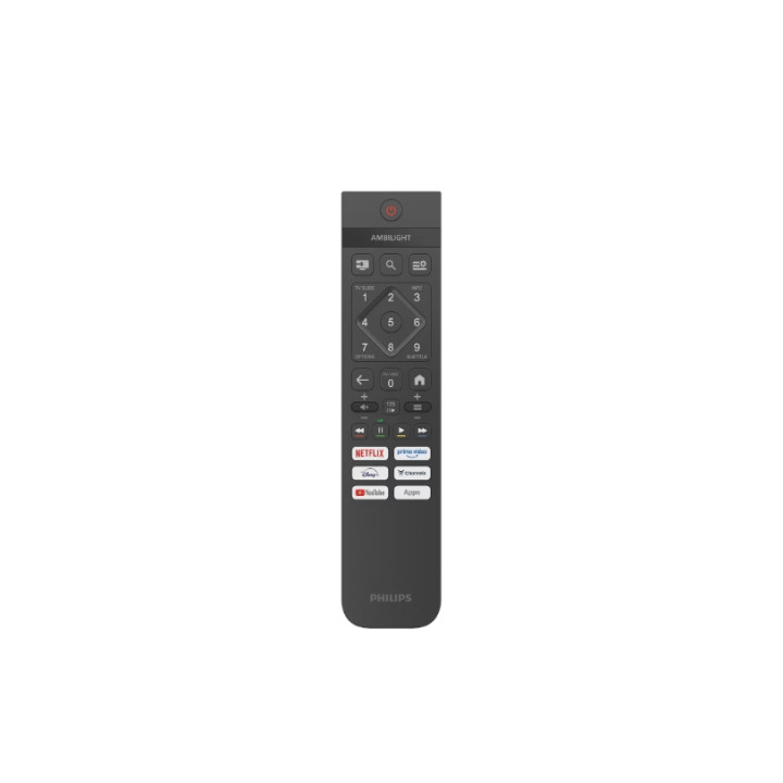 Телевизор Philips 65PUS8001/12, 65" (165.10 cm) 4K UHD LED, 3840x2160p, Smart TV (Titan OS), DVB-T/T2/T2-HD/C/S/S2, 3 sided Ambi