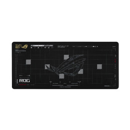 Геймърски пад ASUS ROG Scabbard II XXL Edition, 900 x 400 x 3 mm, водо- и маслоотблъскващо покритие - 90MP05H0-BPUA00 - 1