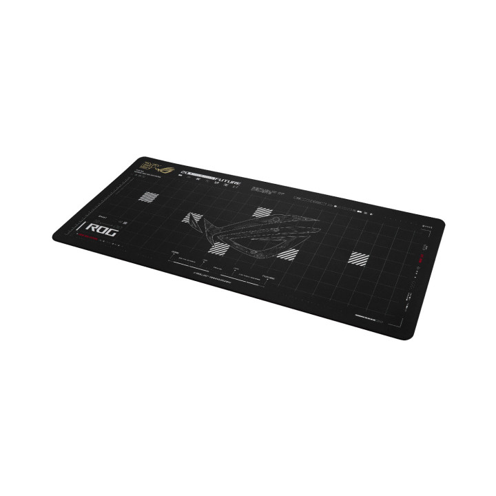 Геймърски пад ASUS ROG Scabbard II XXL Edition, 900 x 400 x 3 mm, водо- и маслоотблъскващо покритие - 90MP05H0-BPUA00 - 3