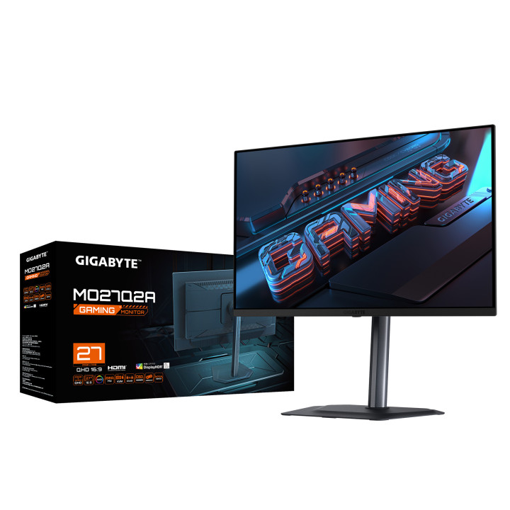 Монитор GIGABYTE MO27Q2A, 27" QD-OLED QHD (2560x1440) 280Hz - 8