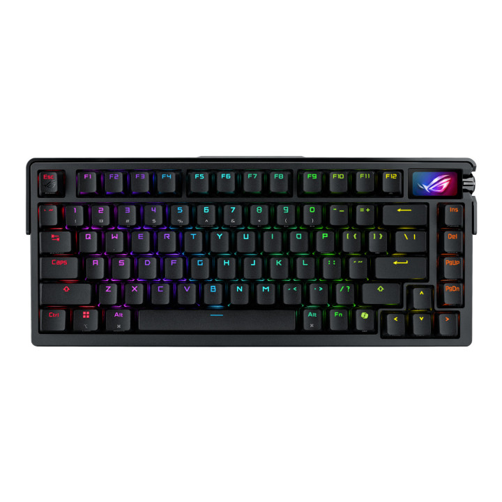Безжична механична геймърска клавиатура ASUS ROG Azoth Extreme, ROG NX Snow суичове, RGB подсветка - 90MP03MA-BKUA01 - 2