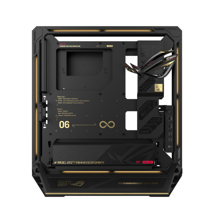 Кутия за компютър ASUS ROG GR20 Edition 20, Middle Tower, E-ATX/ATX/Micro ATX/Mini ITX, 4x вент., GPU до 370mm - 90DC0100-B09000