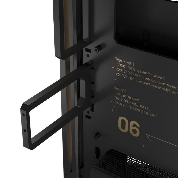Кутия за компютър ASUS ROG GR20 Edition 20, Middle Tower, E-ATX/ATX/Micro ATX/Mini ITX, 4x вент., GPU до 370mm - 90DC0100-B09000