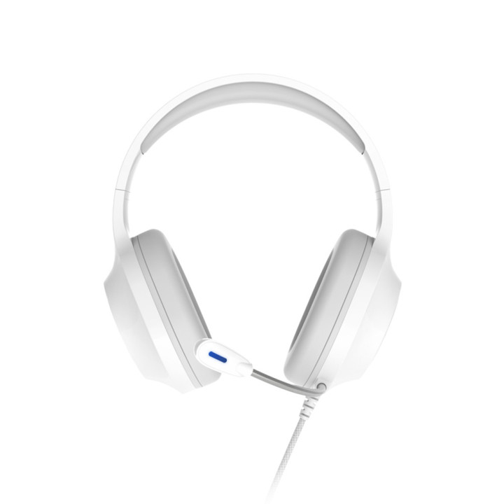 Геймърски слушалки Zalman ZM-HPS310, жични, 3.5mm jack, 50mm драйвери, микрофон, бели - ZM-HPS310 WH - 2