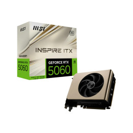 Видео карта MSI GeForce RTX 5060 INSPIRE ITX OC, 8GB GDDR7 - 912-V537-058 - 1