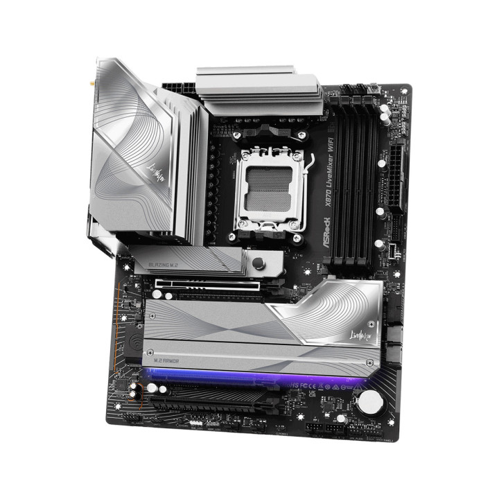 Дънна платка ASRock X870 LiveMixer, WiFi 7, AM5, DDR5 - 5