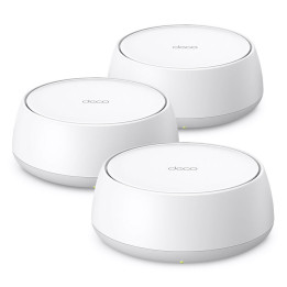 Wi-Fi 7 mesh система TP-Link Deco BE22, BE3600 двубандова (2.4GHz/5GHz), 3-pack - Deco BE22(3-pack) - 1