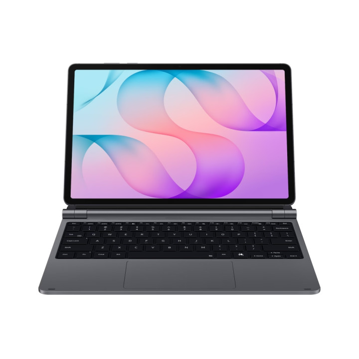 Клавиатура Samsung Tab S12+ Pro Keyboard, Pogo, Backlit, 80 клавиша, Сива - EF-DX845UJEGWW - 3