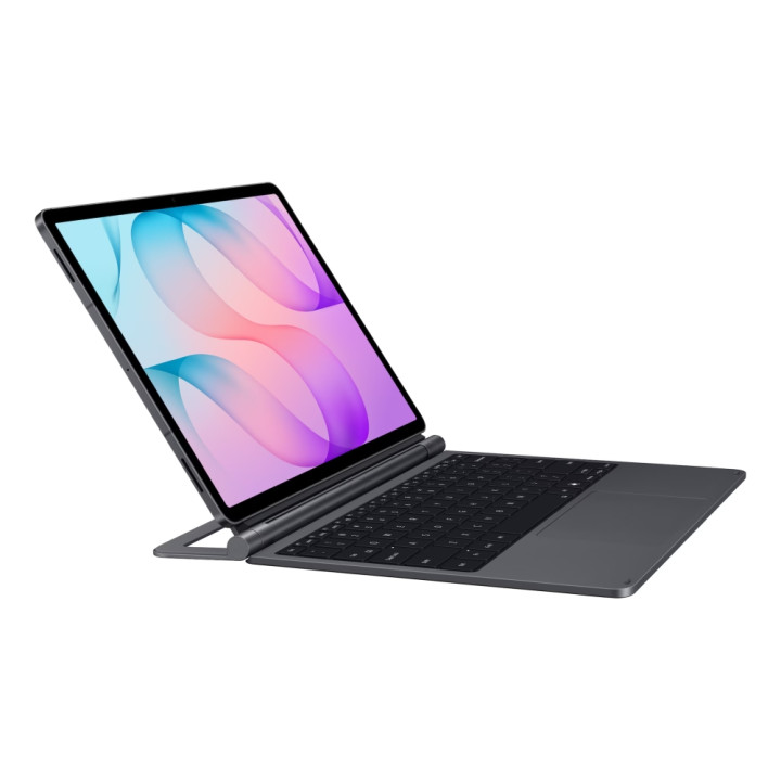 Клавиатура Samsung Tab S12+ Pro Keyboard, Pogo, Backlit, 80 клавиша, Сива - EF-DX845UJEGWW - 4