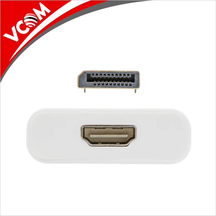 Адаптер VCom DisplayPort M към HDMI F, 4K@30Hz, 0.2m - CG601-4K - 2