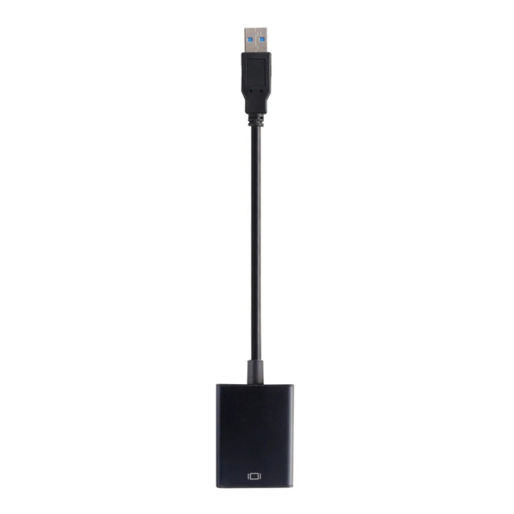 Преходник VCom USB 3.0 Type A (м) към HDMI (ж), 0.15m, 1080p@60Hz - CU320-B - 3