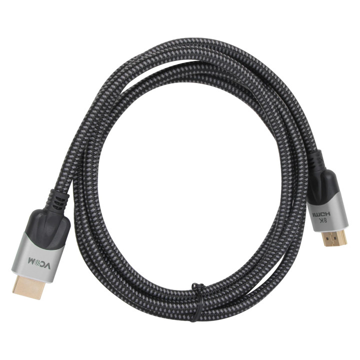 Кабел VCom HDMI v2.1 M/M, 10m, 8K@60Hz/4K@120Hz, 48Gbps - CG865-10.0 - 4